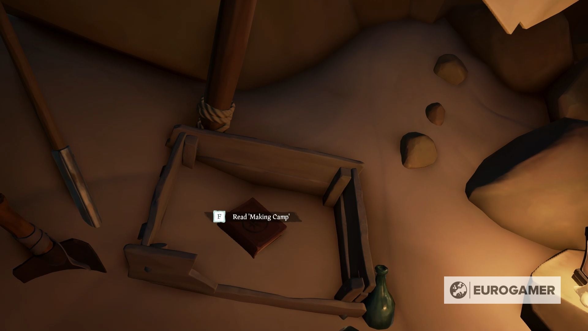 Sea of Thieves Maiden Voyage tutorial Key and journal locations, and
